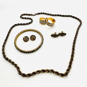 Vintage Toledo Earring & Jewelry lot